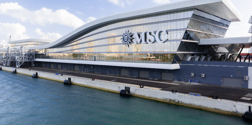 MSC Cruises Terminal. Photo courtesy of MSC Cruises.